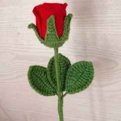 Goblet rose stem