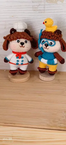 Costumed character duo reference