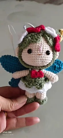 Flower fairy doll